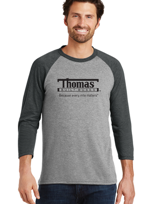 District  ®  Perfect Tri ®  3/4-Sleeve Raglan.