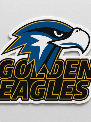 AMU Eagle Sticker