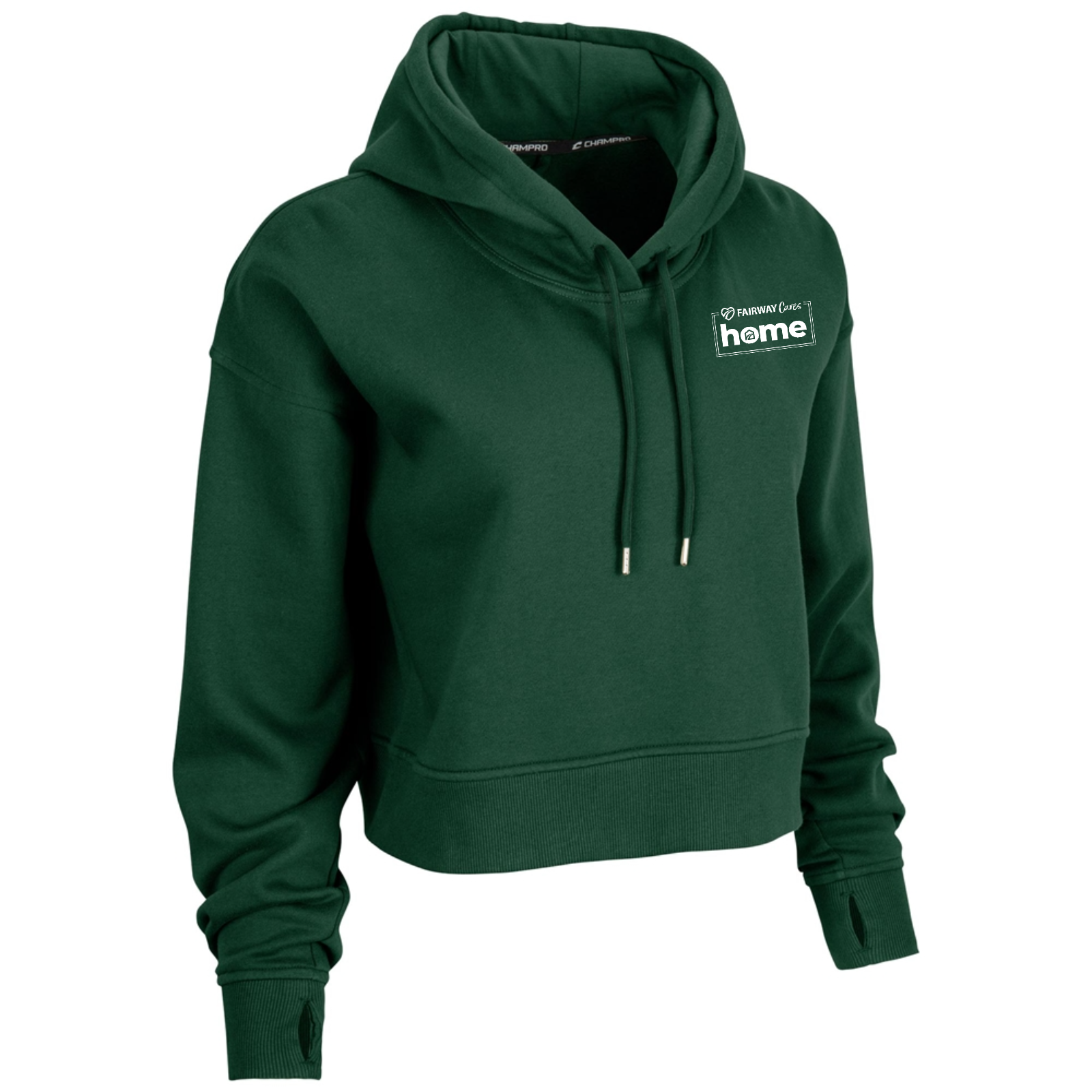 Victory Fleece Women's Crop Hoodie - Womens