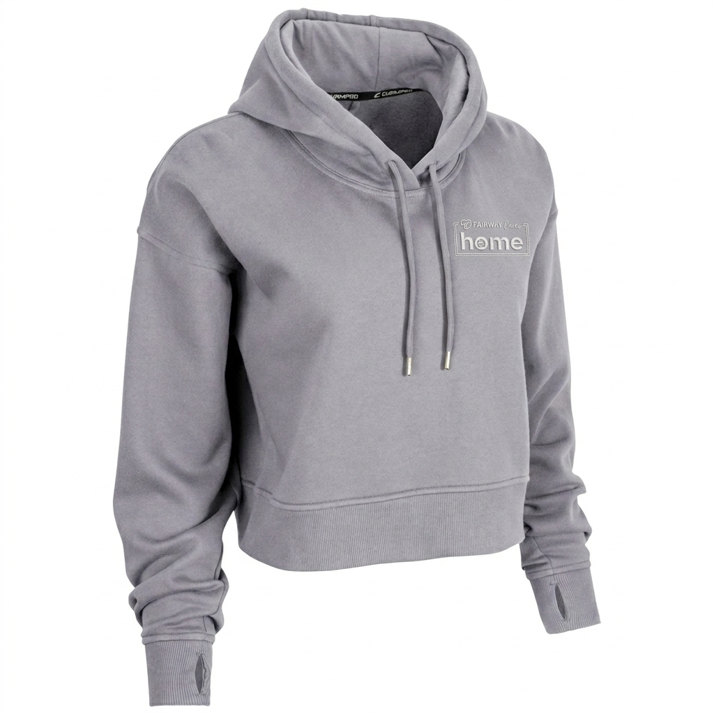 Victory Fleece Women's Crop Hoodie - Womens