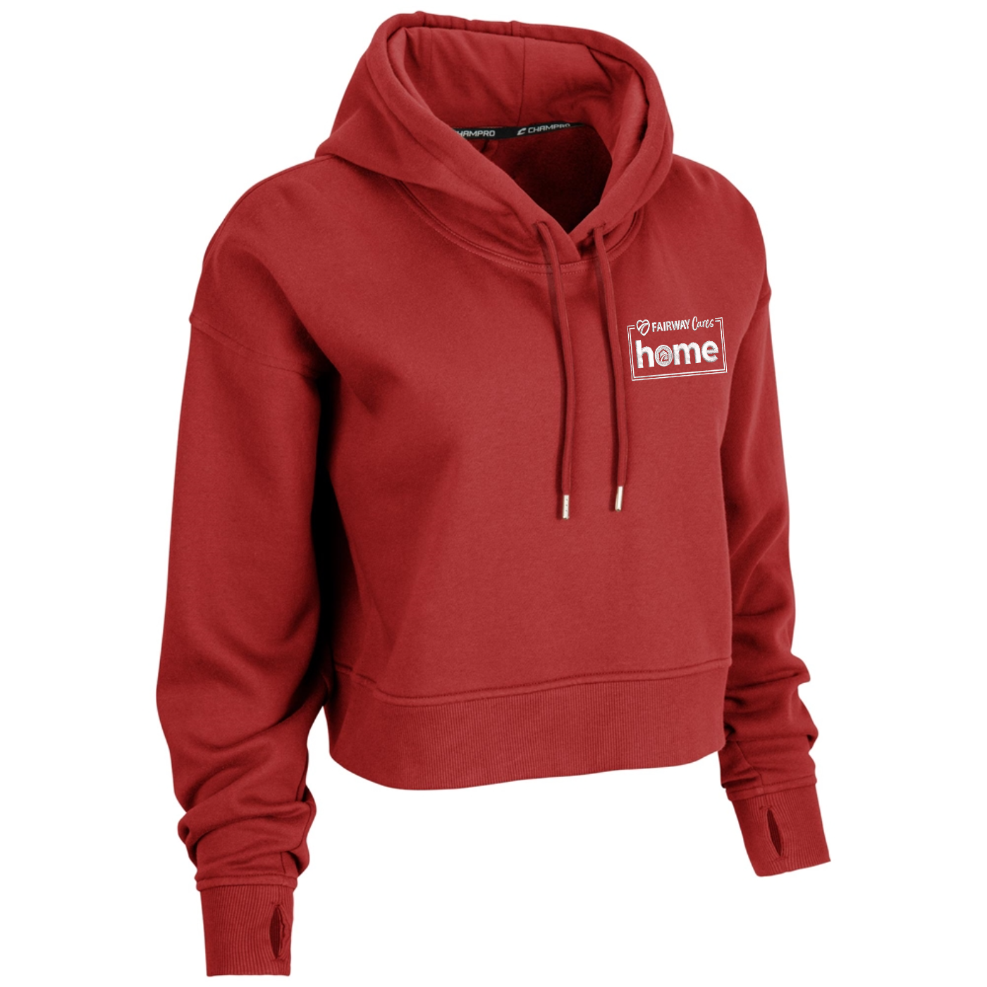 Victory Fleece Women's Crop Hoodie - Womens
