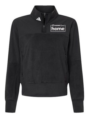 Adidas Women's Fleece Quarter-Zip Pullover