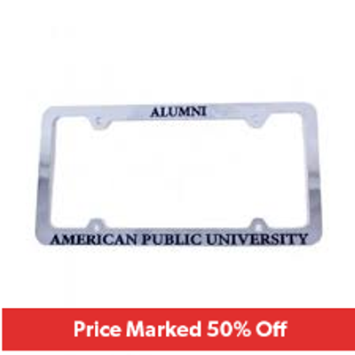 APU - Alumni License Plate