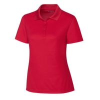 Clique Spin Eco Performance Pique Womens Polo - Red
