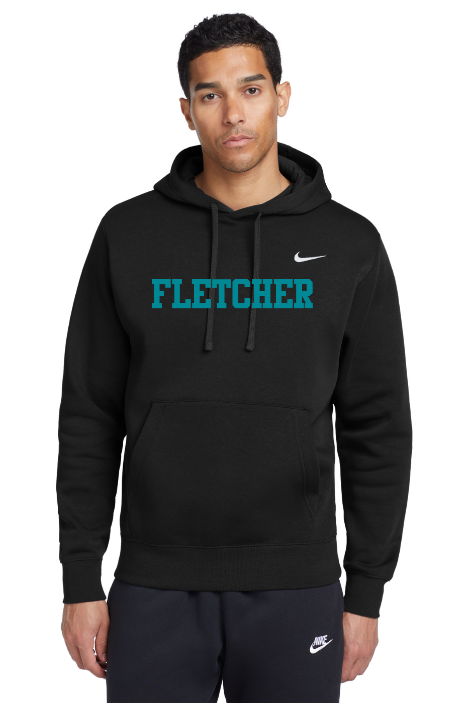Nike Club Fleece Pullover Hoodie CJ1611 - Black