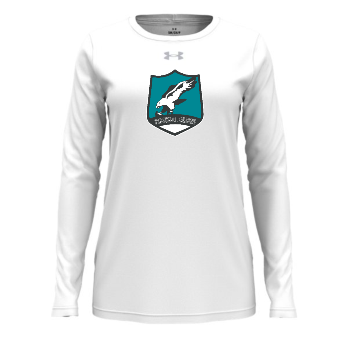 LADIES UA Tech™ Tee- White 