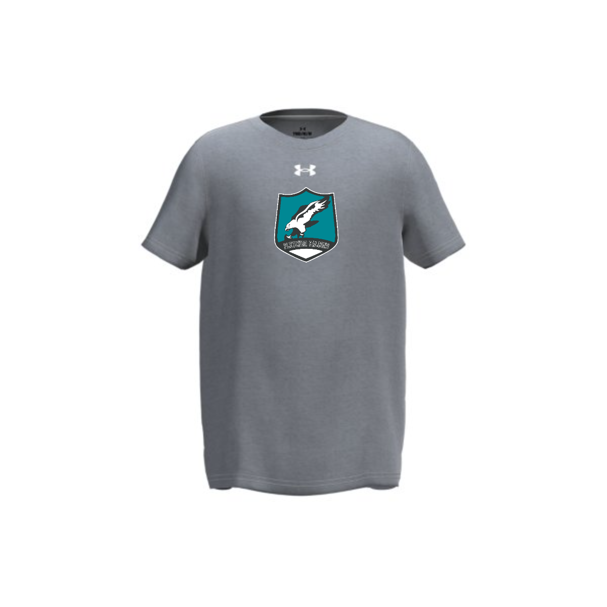 YOUTH UA Tech™ Tee- Mod Gray Light Heather 