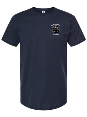 Tultex Fine Jersey T-Shirt - Navy