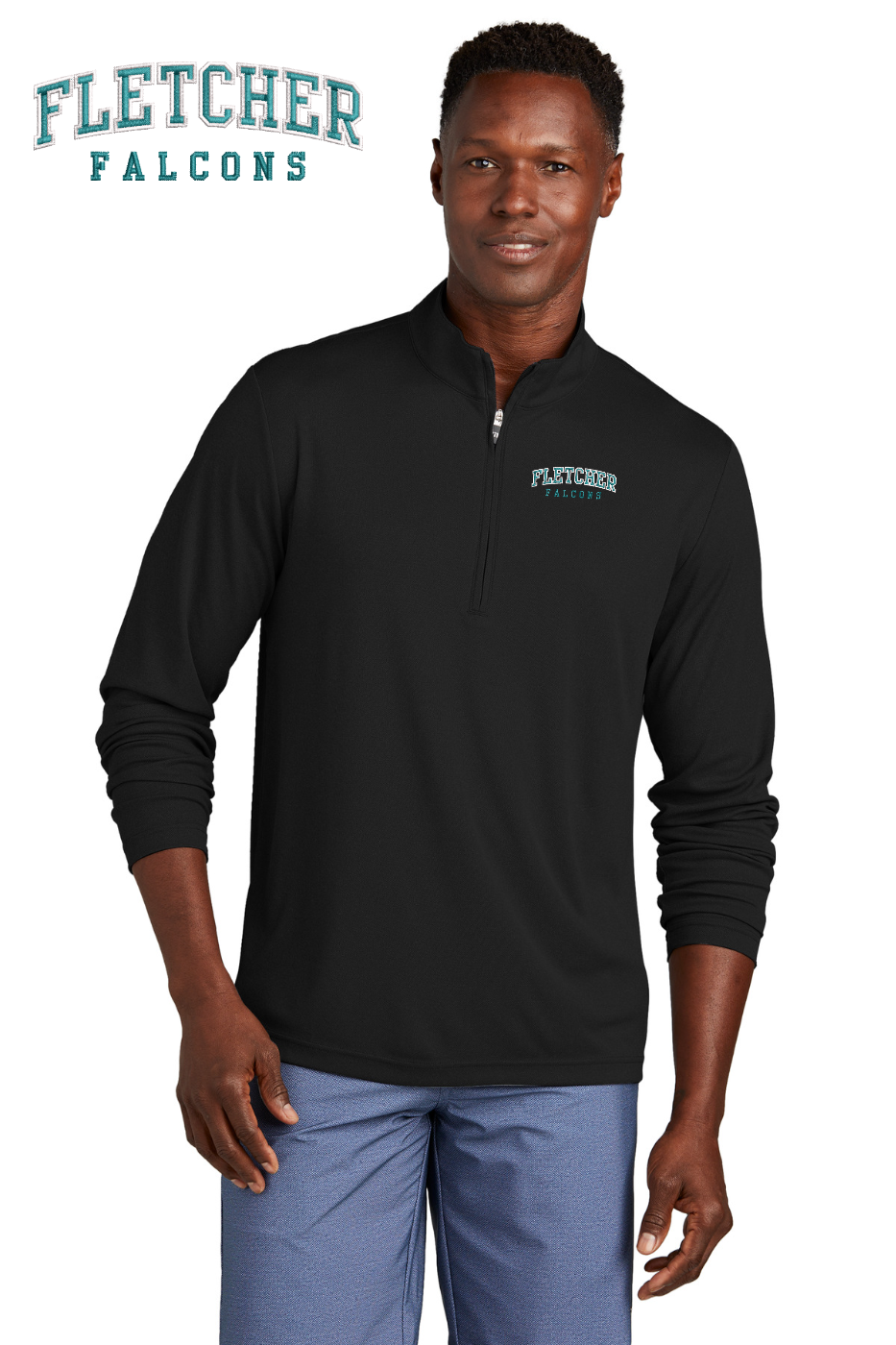 TravisMathew Coto Performance 1/4-Zip - Black