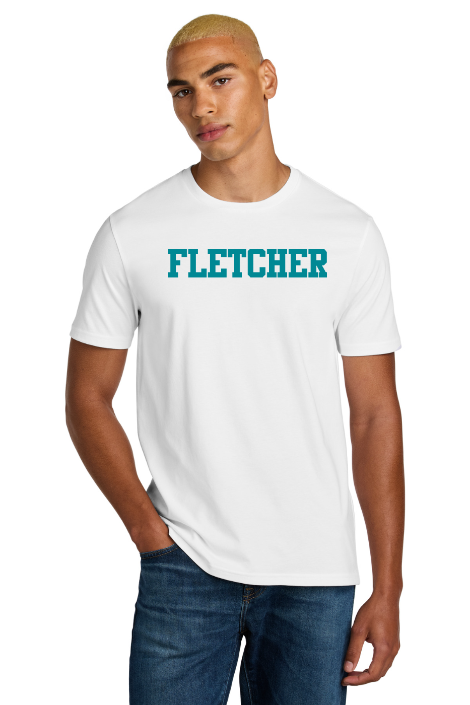 District ®  Perfect Weight ®  Icon Tee  - Bright White