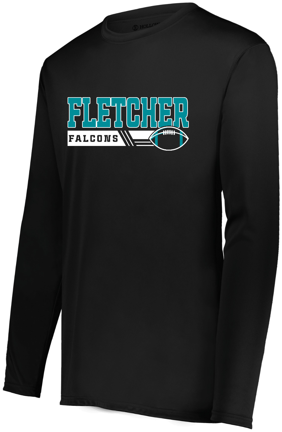Youth Momentum Long Sleeve Tee - BLACK