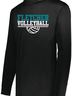 Youth Momentum Hoodie - BLACK (Volleyball)