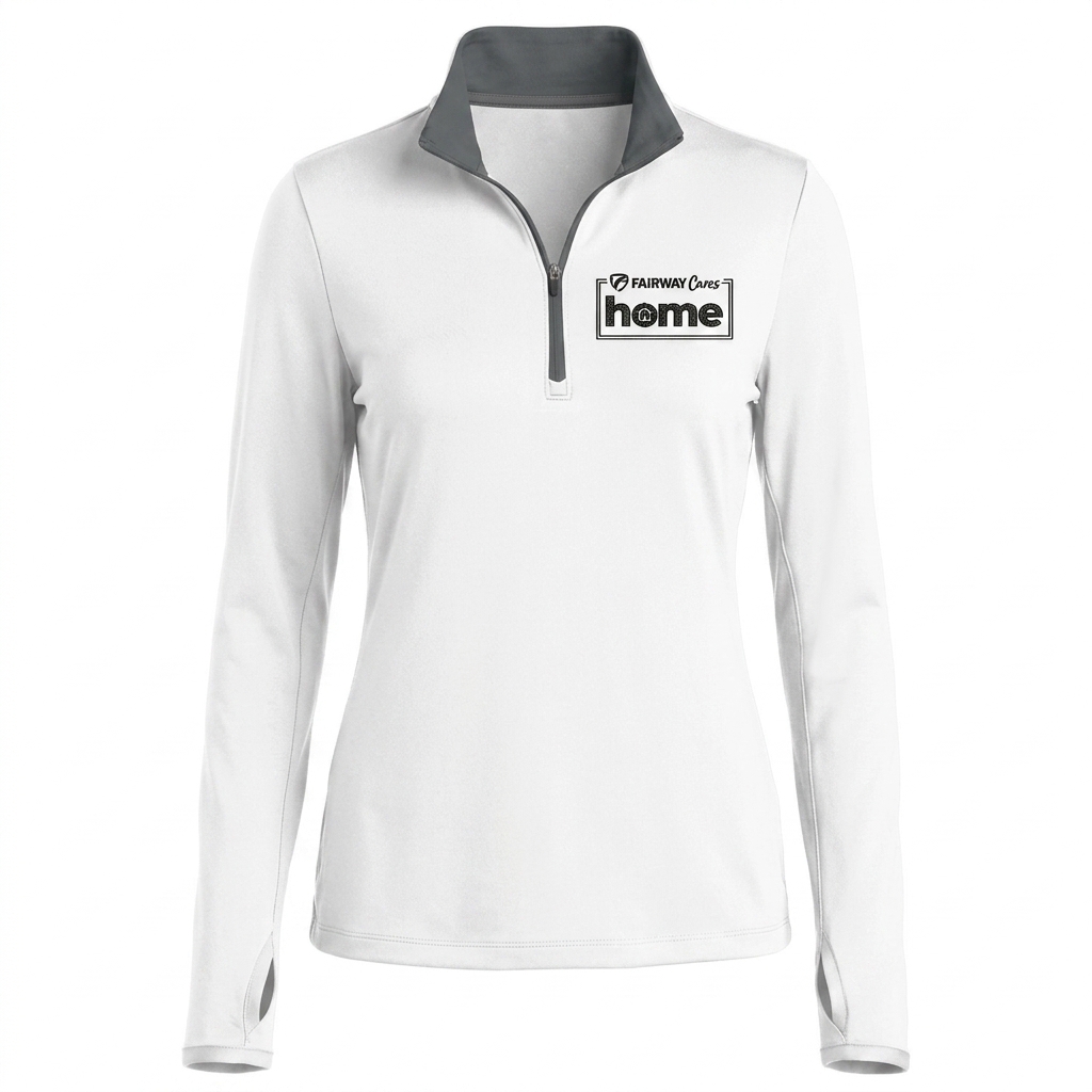 Nike Women's Dri-FIT Stretch 1/2-Zip Cover-Up