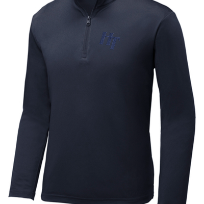 YOUTH Sport-Tek  ®   PosiCharge  ®  Competitor  ™  1/4-Zip Pullover. YST357 - True Navy