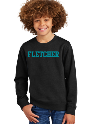 District ®  Youth V.I.T. ™  Fleece Crew - Black