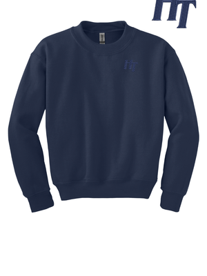 Gildan ®  Youth Heavy Blend™ Crewneck Sweatshirt - Navy