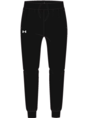 Women's UA Rival High-Rise Woven Pants - Black  (NO PSB LOGO)
