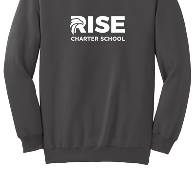 Adult Fleece Crewneck Sweatshirt - Grey
