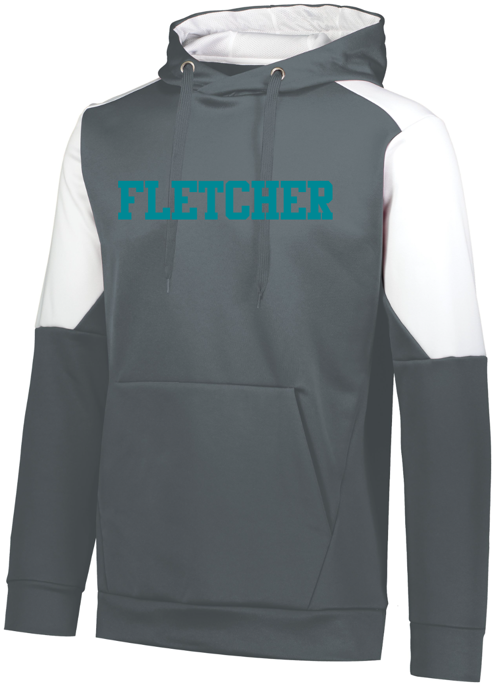 Momentum Team Hoodie - IRON/WHITE