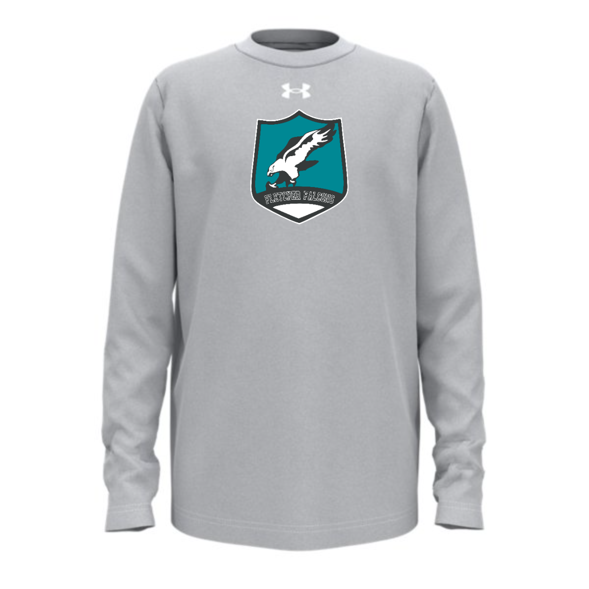 YOUTH UA Tech™ Tee - Mod Gray Light Heather 