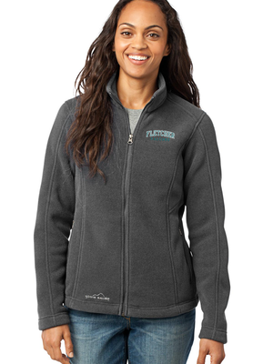 Eddie Bauer ®  - Women's Full-Zip Fleece Jacket.- Grey Steel