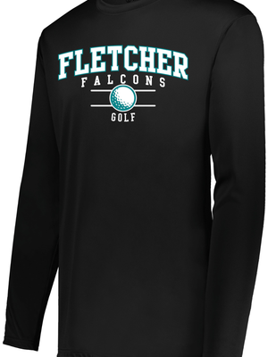 Momentum Long Sleeve Tee - BLACK