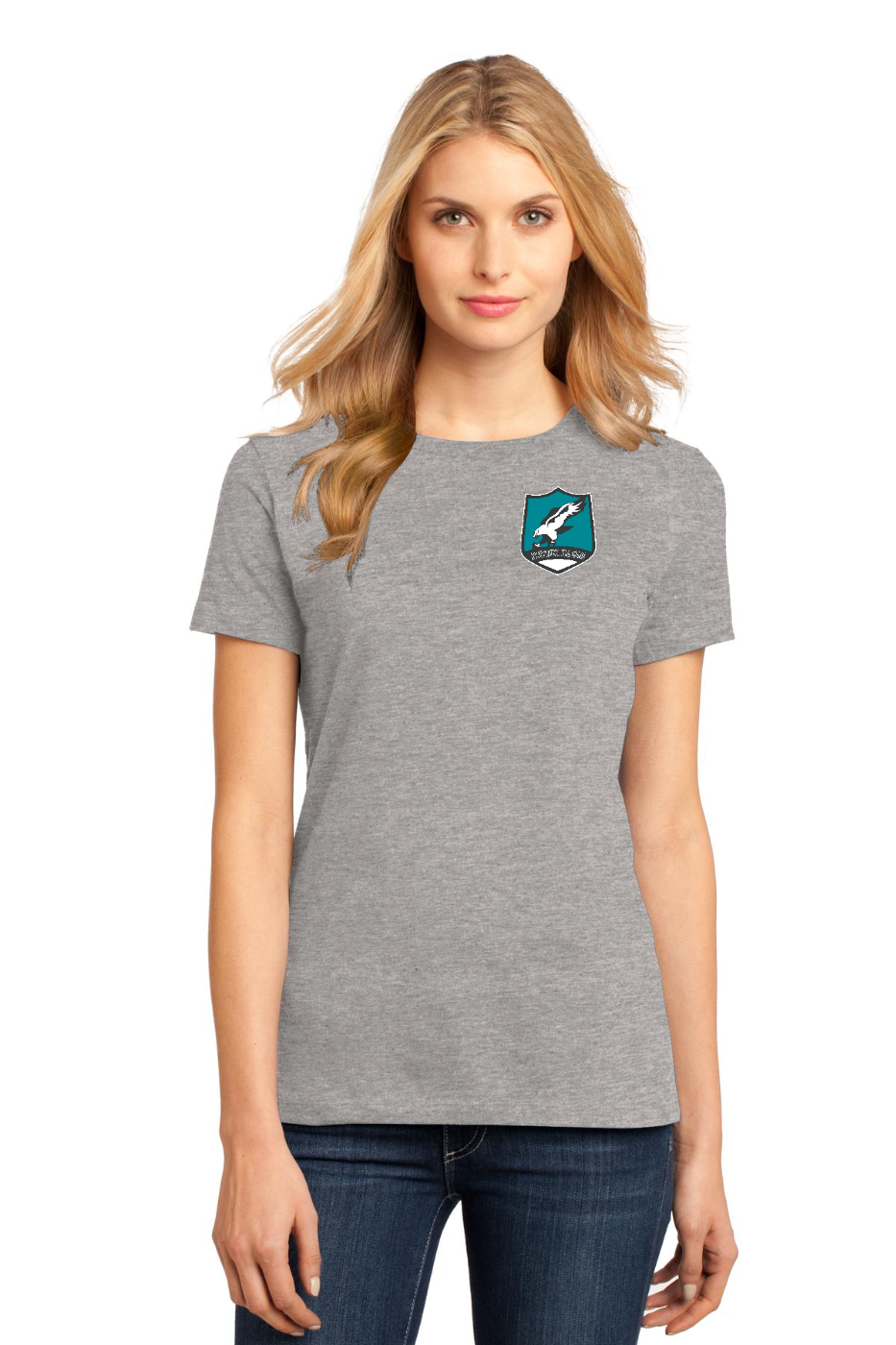 District ®  Women's Perfect Weight ® Tee - Heathered Steel
