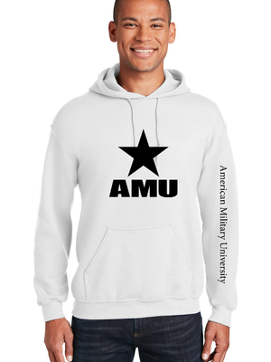 AMU - Hoodie (University Name on Left Sleeve)