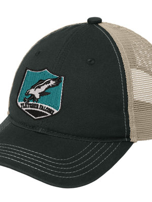 District ®  Super Soft Mesh Back Cap- Black/ Khaki