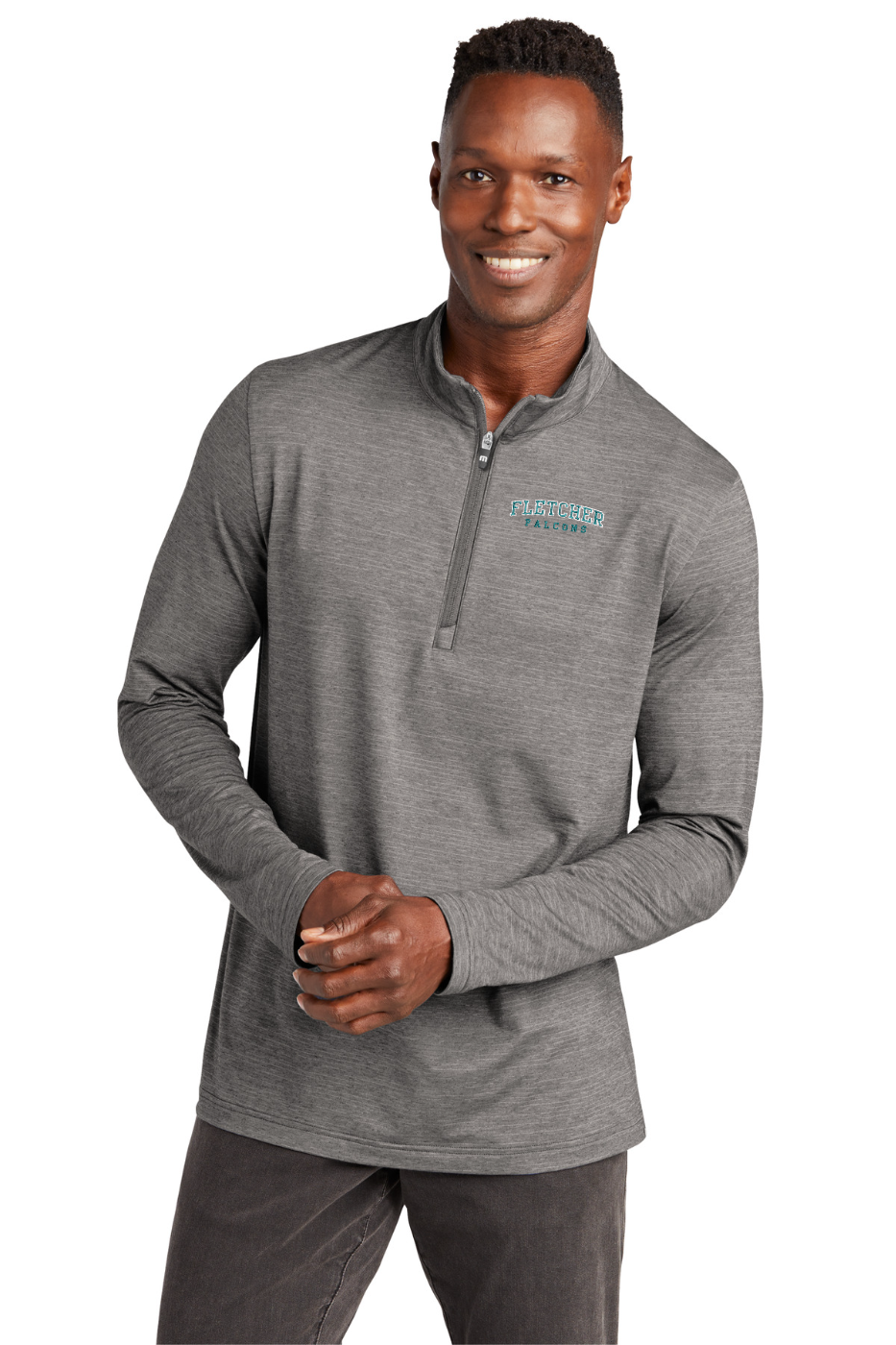 TravisMathew Crestview 1/4-Zip - Grey Heather