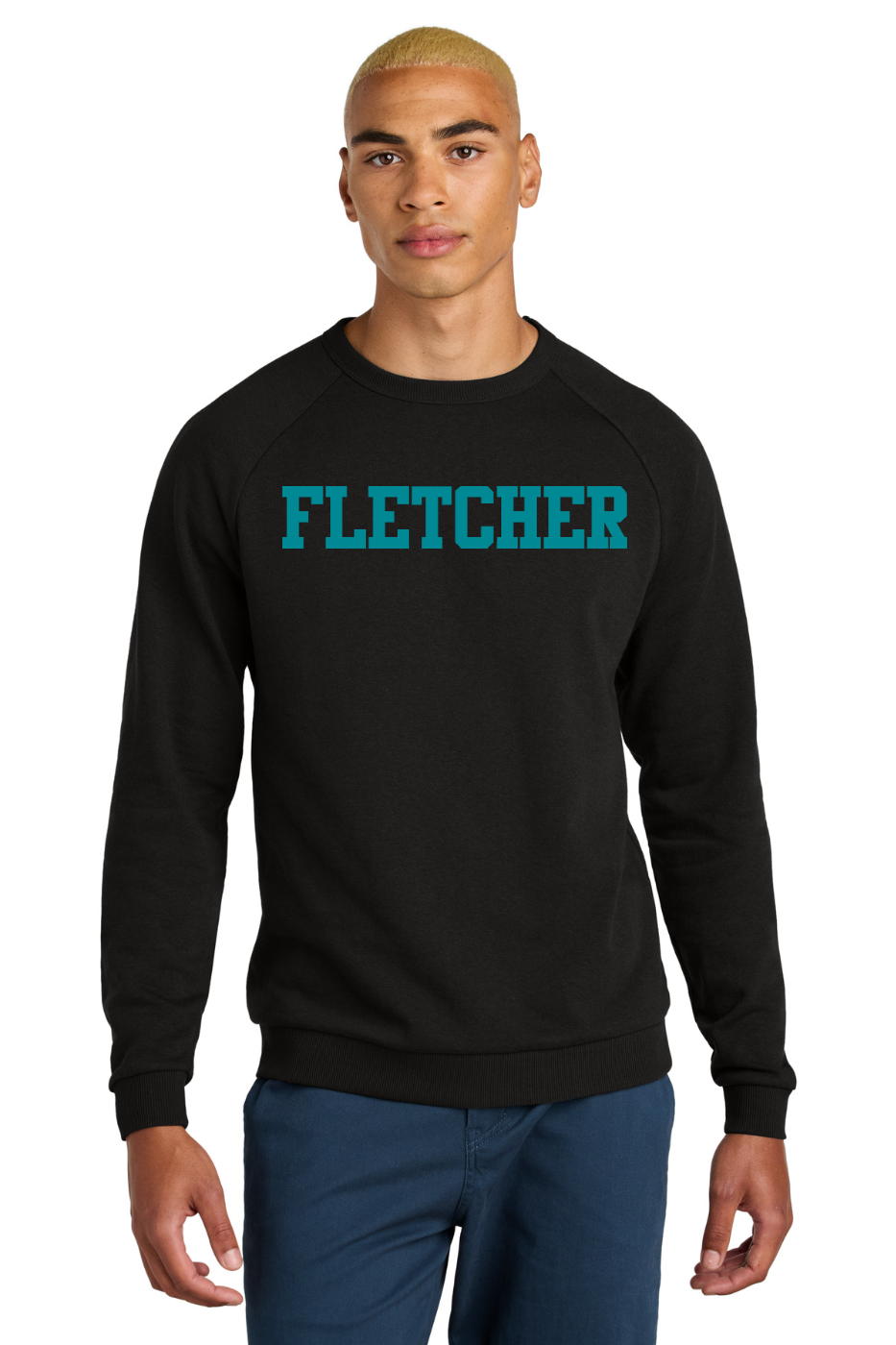District ®  Perfect Tri ®  Fleece Crewneck Sweatshirt  - Black