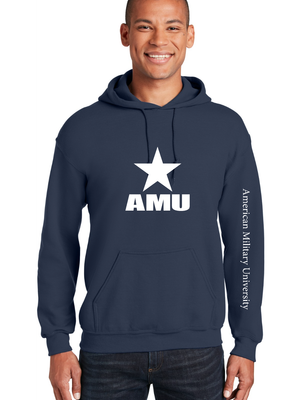 AMU - Hoodie (University Name on Left Sleeve)
