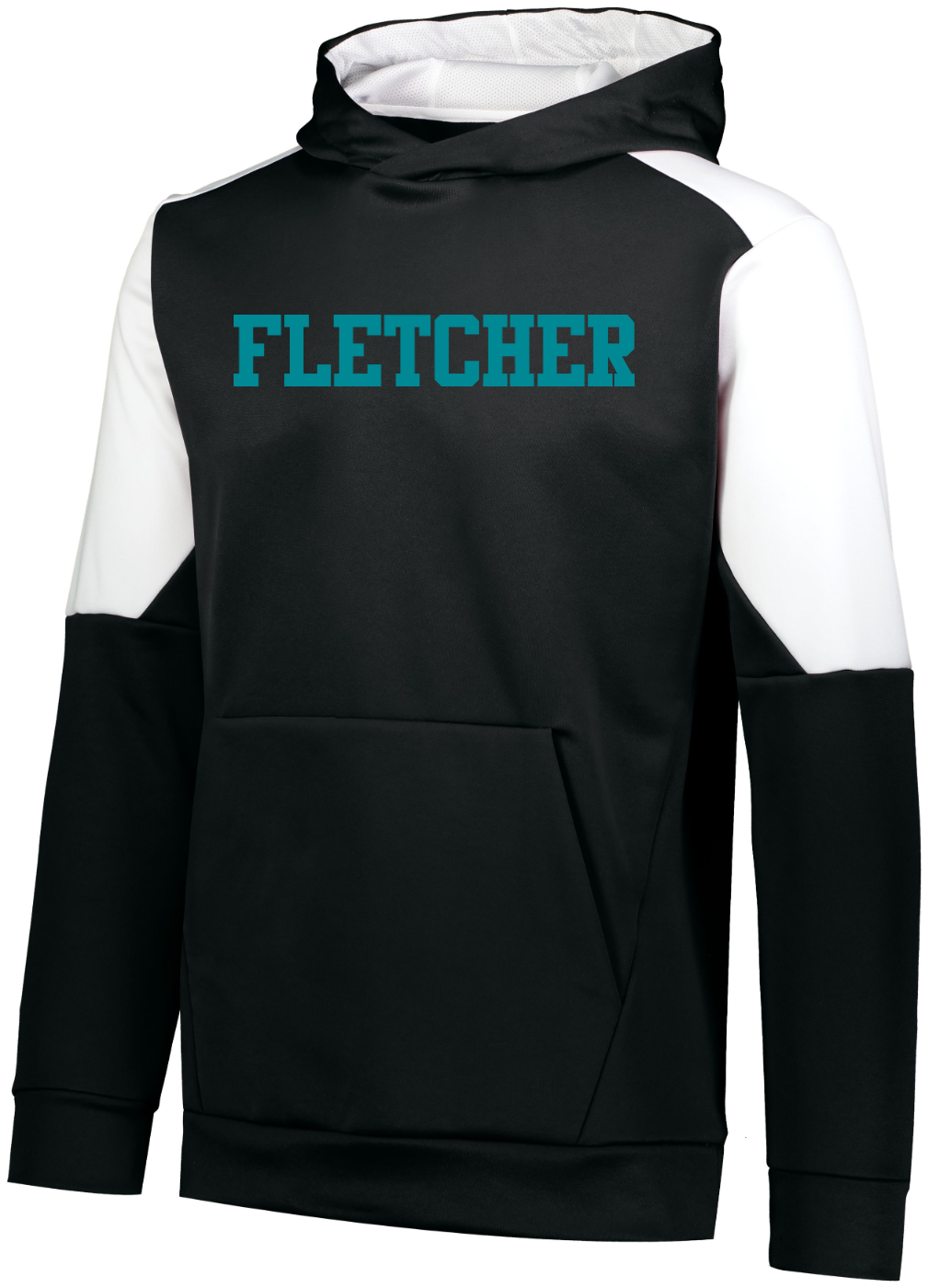 Youth Momentum Team Hoodie - BLACK/WHITE