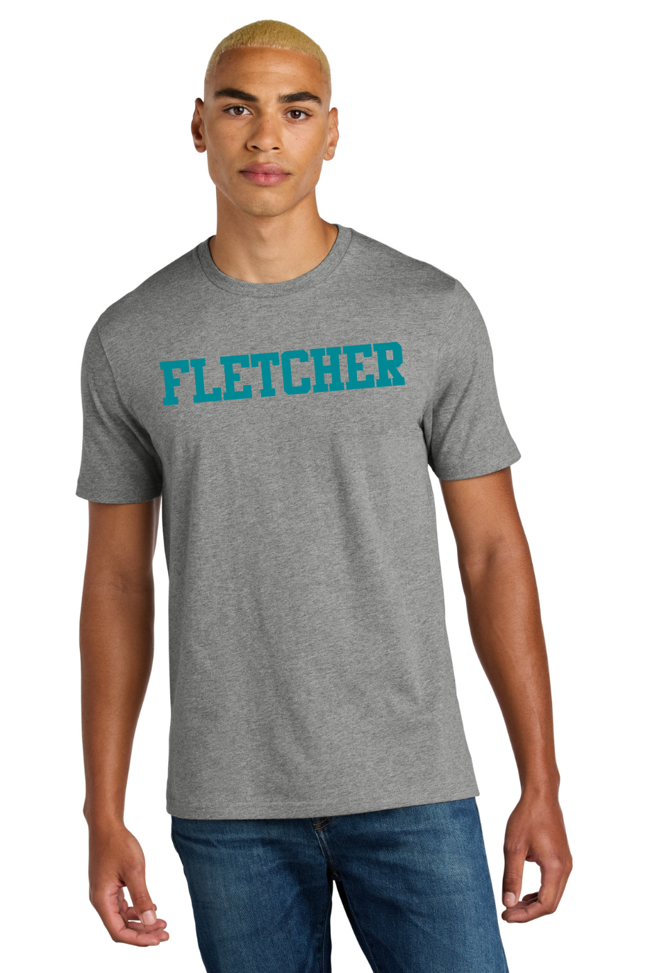 District ®  Perfect Weight ®  Icon Tee - Heathered Steel