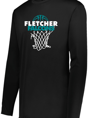 Youth Momentum Long Sleeve Tee - BLACK