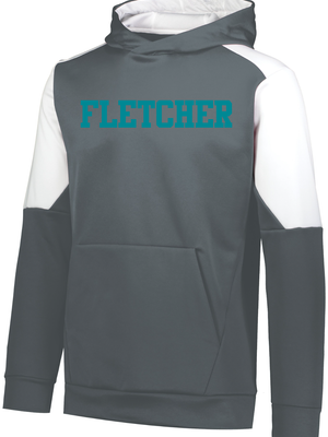 Youth Momentum Team Hoodie - IRON/WHITE
