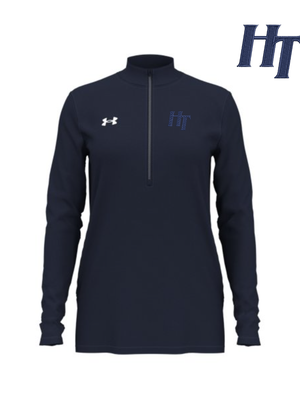 Ladies UA ½ Zip - Midnight Navy
