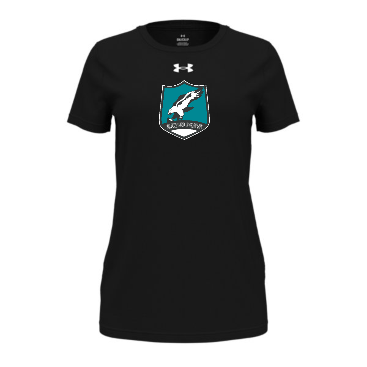 LADIES UA Tech™ Tee - Black 