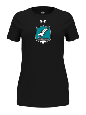 LADIES UA Tech™ Tee - Black 