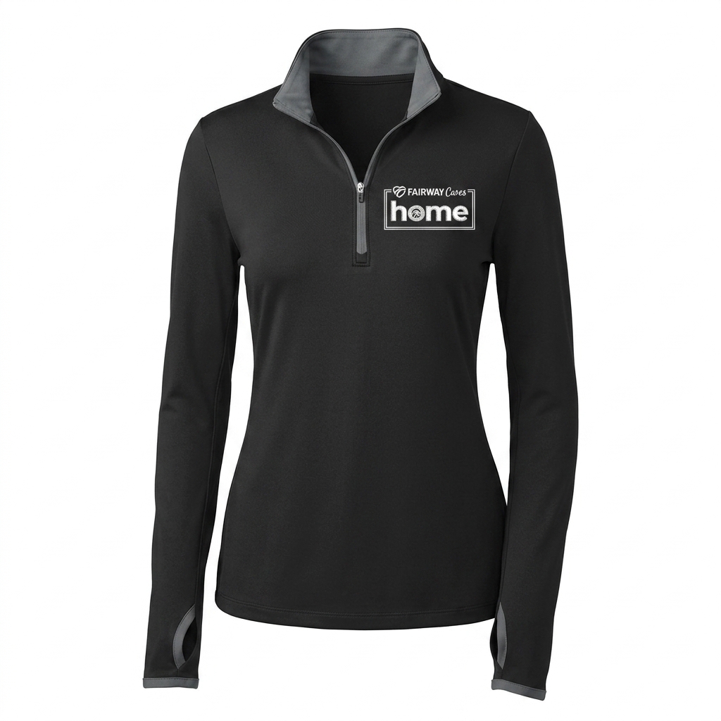 Nike Women's Dri-FIT Stretch 1/2-Zip Cover-Up