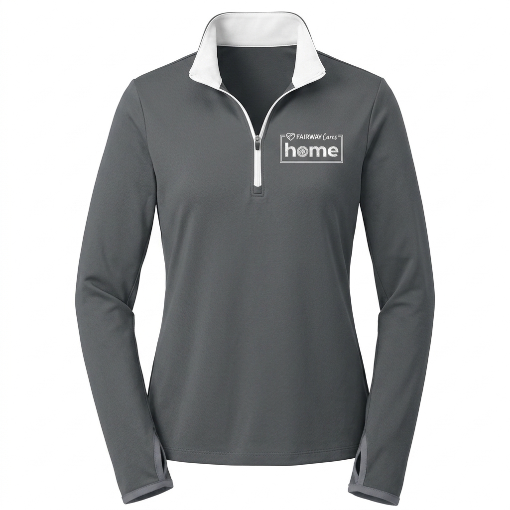 Nike Women's Dri-FIT Stretch 1/2-Zip Cover-Up
