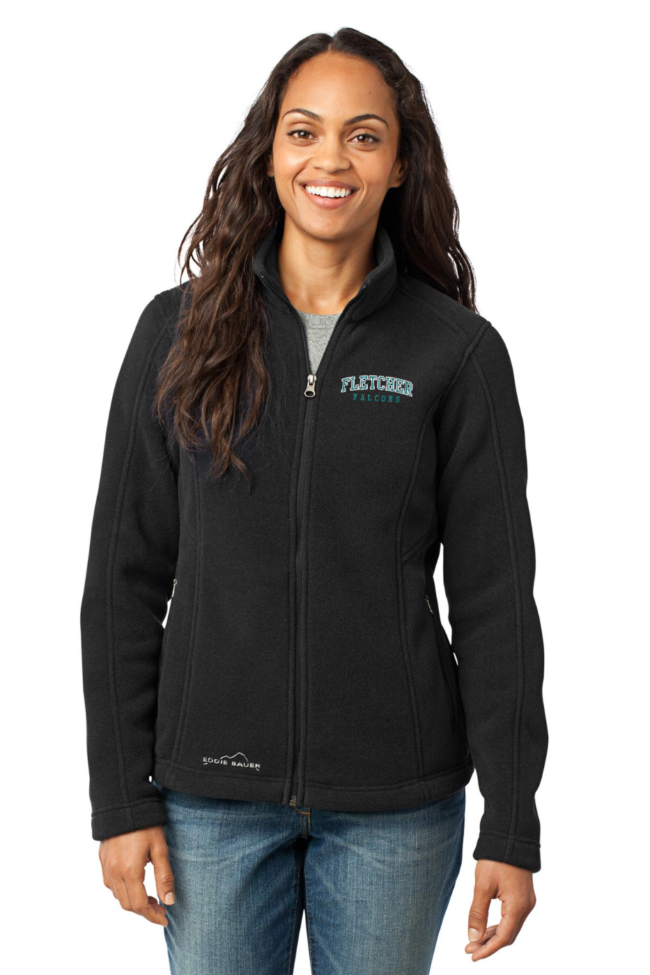 Eddie Bauer ®  - Women's Full-Zip Fleece Jacket. - Black