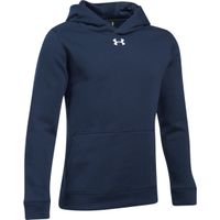Youth UA Hustle Fleece Hoody - MDN (410)