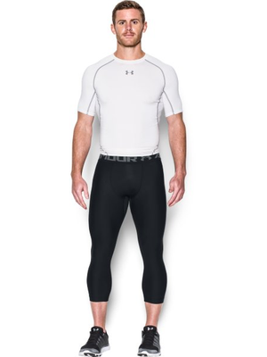 HG ARMOUR 2.0 3/4 LEGGING - Black