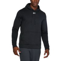 Men's UA Hustle Fleece Hoody - Black (001)
