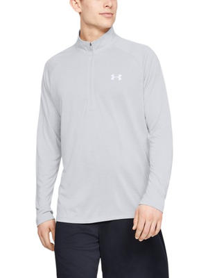 Men's UA Tech™ ½ Zip Long Sleeve - Halo Gray