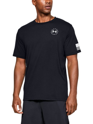 Freedom Flag T - Black