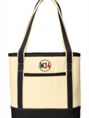 Mission 34 Canvas Tote Bag