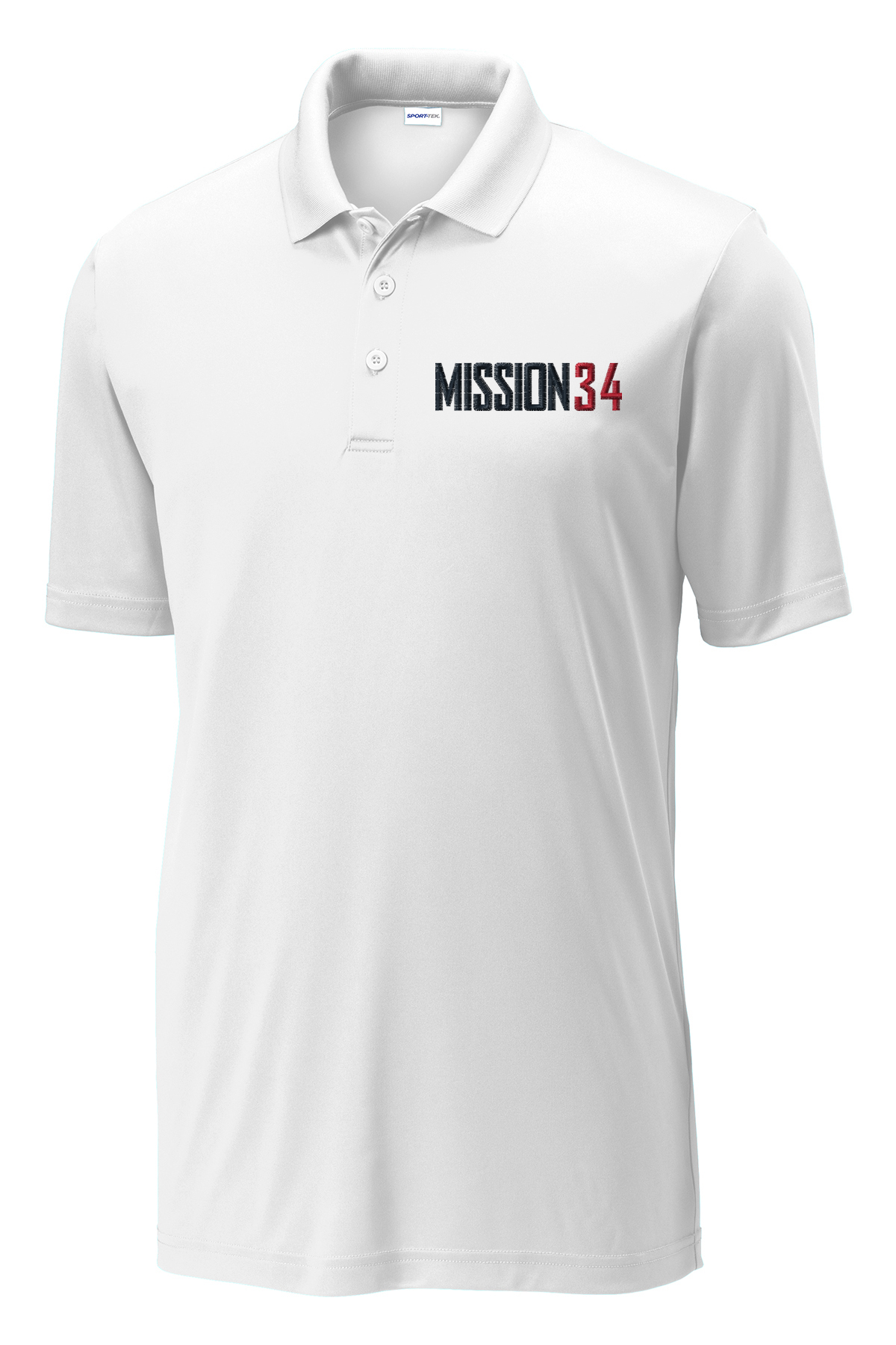 Mission 34 Polo - White **ON SALE NOW**