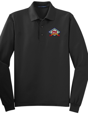 Port Authority Silk Touch Long Sleeve Polo